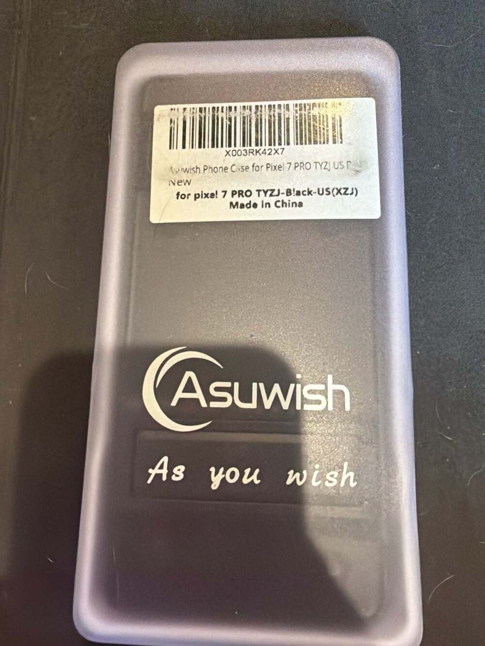 Asuwish‎ Google Pixel 7 Pro Phone Case TYZJ Black